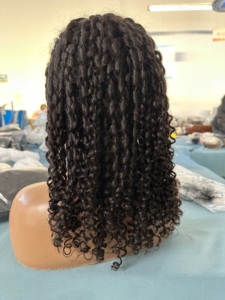Glueless Pixie Curly Flip Over Half <strong>Wig</strong> <strong>Human</strong> <strong>Hair</strong> for Black Women Beginner Friendly Seamless Blend Natural <strong>Hair</strong> Extension - Product Image 2