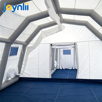 Tente médicale gonflable modulaire personnalisée pour les secours en cas d'urgence, tente d'hôpital de campagne
