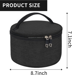 Estuche de maquillaje para peluca multifuncional, organizador de cosméticos compacto, estuche de viaje duradero para pelucas, caja de viaje para peluca Premium - Product Image 2