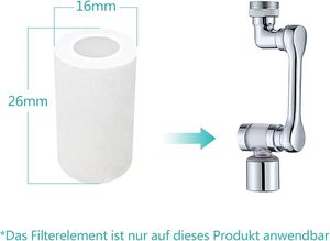 Bagno cucina 1080 grado rotante estensione multifunzionale <span class=keywords><strong>attacco</strong></span> del <span class=keywords><strong>rubinetto</strong></span> girevole con elemento filtrante - Product Image 4