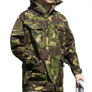 İngiliz versiyonu S95 orman kamuflaj rüzgarlık ceket M65 taktik ceket