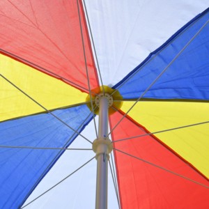 Parasol de voyage 1m 1.2m avec sac de transport, qualité export, parasol de plage portable, parasol de terrasse extérieur - Product Image 2