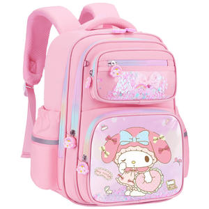 Mochila Escolar <span class=keywords><strong>de</strong></span> Estilo Nuevo para Niñas <span class=keywords><strong>de</strong></span> Primaria, Grados 1-6, Gran Capacidad, Linda, Ligera, <span class=keywords><strong>de</strong></span> Nailon, con Doble Asa - Product Image 6
