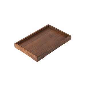 Walnut Wood <b>Teacup</b> Tray Solid Wood Chinese Tea Serving Tray For Household And Restaurant Use - Product Image 5