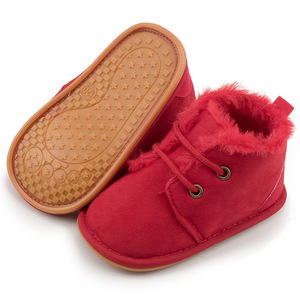 Winter <b>Baby</b> Snow Booties Warm Infant Boy <b>Girl</b> Toddler <b>Shoes</b> Rubber Sole Anti-slip Soft Newborn First Walkers Crib <b>Shoes</b> - Product Image 3