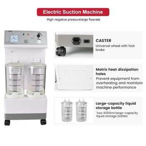 เครื่องดูดเสมหะไฟฟ้าแบบพกพา รุ่น 7A-60B สำหรับการแพทย์เคลื่อนที่ - Product Image 4