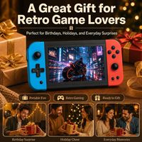 Console de jeu portable Yuou, 500 jeux intégrés, écran couleur de 3 pouces, batterie de 1200 mAh, design rétro arcade