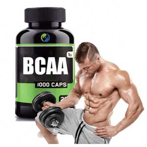 Solilan OEM Pré-entraînement Suppléments BCAA Capsule 120 Acides Aminés Pilules de Prise de Poids Suppléments Sportifs 1000mg Capsules BCAA - Product Image 1