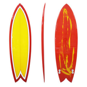 Planche <span class=keywords><strong>de</strong></span> surf longboard personnalisée en fibre <span class=keywords><strong>de</strong></span> verre et mousse PU, modèle queue <span class=keywords><strong>de</strong></span> <span class=keywords><strong>poisson</strong></span> - Product Image 3