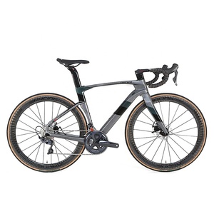 Bicicleta de Carretera de Fibra de Carbono 2026, Cyclonepro 105 Groupset, Bicicleta de Carretera Profesional de 22 Velocidades con <span class=keywords><strong>Frenos</strong></span> de Disco, 700c, de Carreras, de Carbono - Product Image 4