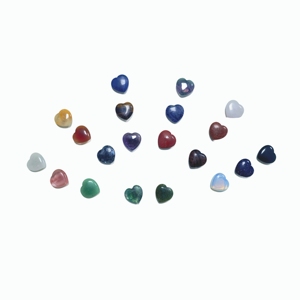 Assorted Natural Crystal Heart <b>Fridge</b> <b>Magnets</b> Rose Quartz Amethyst Gemstone Refrigerator <b>Magnet</b> for Home Decor - Product Image 2