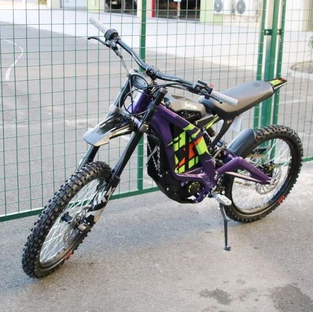 Stock Original  Light Bee X Electric Dirt Bike Phantom Purple Edition Motocross Off Road Sur Ron Ebike 60v 6000w
