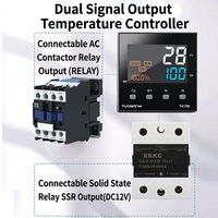 Controlador de Temperatura con Pantalla LCD de 48*48 TUOBANG TK7S, Entrada Universal, OEM ODM, Termostato PID Industrial para Máquina de Empaquetado
