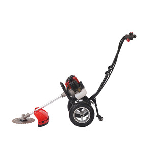 One-hand Frame Two-stroke Gasoline Engine Powered Multifunctional Customizable Model 1014-5 Weeding <b>Trolley</b> Lawn Mower - Product Image 1