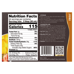 Suministro Directo de Fábrica, Jarabe Sin Gluten de Primera Calidad, Jarabe Dulce para Té - Product Image 6