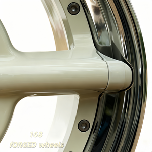 Jante automobile forgée sur mesure 168Custom, monobloc, 15-24 pouces, jante en alliage modifiée en deux parties, forgée pour <span class=keywords><strong>Jaguar</strong></span> <span class=keywords><strong>S</strong></span>-<span class=keywords><strong>Type</strong></span> - Product Image 4