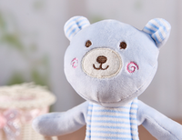 Jouets pour animaux de compagnie : Jouet en peluche de luxe personnalisé pour lapin, doux, à mâcher et couineur, pour petits chiots