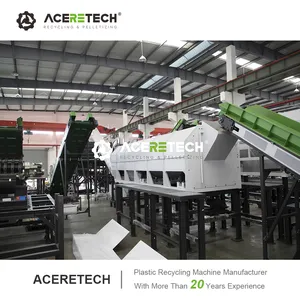 Factory Supplier AWS-PET Waste Plastic Pet Bottle Flakes Washing Recycling Production Line