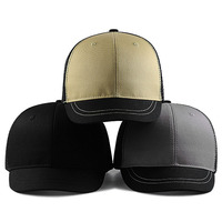 Gorra de béisbol de estilo veraniego para hombre, gorra de montar de malla de gran tamaño con ala corta, gorra de pico de pato, distribución al por mayor disponible