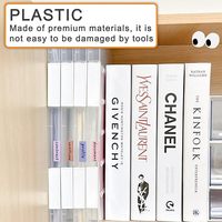 Caja de Almacenamiento Transparente A4, Portátil, de Plástico, para Papel Carta, Papel de Scrapbooking