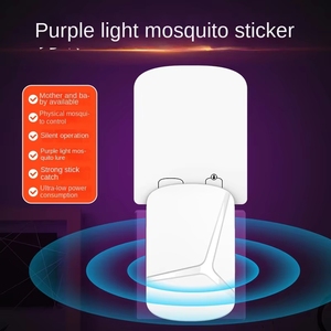 Trampa para insectos voladores de nuevo estilo transfronteriza, matamosquitos con luz UV negra y adhesiva - Product Image 4