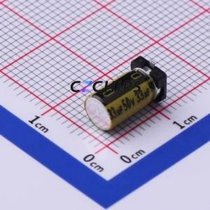 Condensador Electrolítico de Aluminio SMD VKMB1001H330MV, D5xL10mm 33uF 20% 50V 314mA-100kHz - Product Image 1