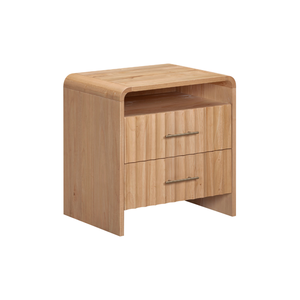 RIVEO RANGE Collection Modern Design Eco-Friendly Wholesale Price Bedroom Furniture Bedside <b>Table</b> Wooden Nightstand - Product Image 1