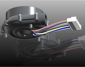 Quạt thổi áp suất cao DC 24V ly tâm - Product Image 6