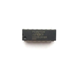 PIC16F506-I/P ไมโครคอนโทรลเลอร์ดั้งเดิมวงจรรวมส่วนประกอบอิเล็กทรอนิกส์ IC MCU 8BIT 1.5KB FLASH 14DIP - Product Image 1