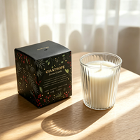 Aceite de Masaje, Cera de Soja, Vela Aromática Hecha a Mano, Aromaterapia, Spa, Relajación, Regalo para el Hogar, Regalo para Navidad, San Valentín, Regalos de Lujo