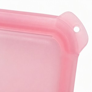 Sacs de conservation alimentaire pliables en silicone de qualité alimentaire, étanches, résistants aux fuites, compatibles micro-ondes et congélateur, réutilisables - Product Image 2