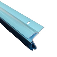 Joint de bas de porte moderne en aluminium insonorisant avec protection incendie et fumée et garantie de 3 ans