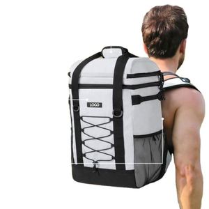 Hot Selling Large Capacity Food Picnic Beer Wine Bag Reusable Insulated Multifunctional Leakproof <b>Cooler</b> <b>Backpack</b> with Logo - Product Image 4