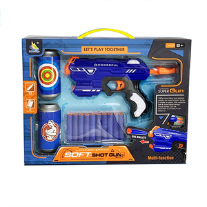 Blue Color Soft <strong>Bullet</strong> Gun With <strong>5</strong> EVA <strong>Bullet</strong> - Product Image 5