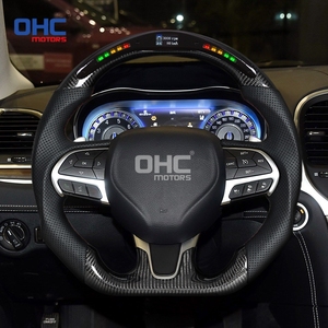 Tùy chỉnh thực sợi carbon chỉ đạo Wheel cho Chrysler 300 Led chỉ đạo Wheel 300 Series 300C 2015 2023 đục da - Product Image 1