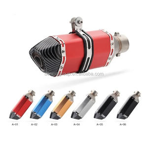 Silenziatore Universale per Moto CB400 con Diametro 51MM e Killer BD - Product Image 1