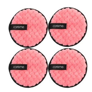 Tampon de nettoyage rond en <span class=keywords><strong>coton</strong></span> biologique, en Fiber de bambou, épais, rose, démaquillant, <span class=keywords><strong>prix</strong></span> d'usine - Product Image 1