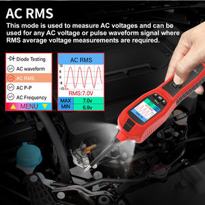 TopDiag P180 Tester del circuito del sistema elettrico automobilistico 9V-30V relè diodo oscilloscopio Test sistema circuito automatico diagnostico - Product Image 5