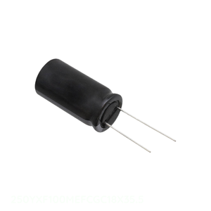 Manufacturer Channel CAP ALUM 100UF 20% 250V RADIAL Through Hole 250YXF100MEFCGC18X35.5 100 uF Capacitor - Product Image 1