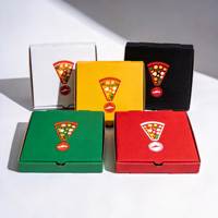Boîtes à pizza personnalisées imprimées 9 10 11 12 14 18 pouces, boîtes à hamburgers, boîtes à pizza en carton ondulé, emballage en carton