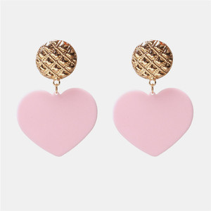 Pendientes de Resina Rosa con Cuentas, Estilo Coreano, 30 Diseños, Joyería de Moda para Mujer, Novedad - Product Image 5