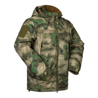 Kango Veste russe du Nord personnalisée de haute qualité Veste de randonnée tactique d'hiver légère en nylon résistante à l'eau de style compressible