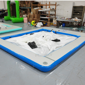 Yacht flottant océan méduses, <span class=keywords><strong>piscine</strong></span> gonflable océan mer <span class=keywords><strong>piscine</strong></span> avec filet - Product Image 5
