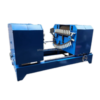 Machine à chanfreiner automatique à double tête à alimentation continue pour le nettoyage des tuyaux en fer, en cuivre et en alliage, 380V