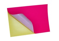 Autocollants adhésifs en papier fluorescent format A4, personnalisables et inscriptibles pour l'emballage de produits, prix de gros, fournisseur sur mesure