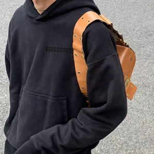 Sweat-shirt à capuche SS23 de qualité, style gothique personnalisé, motif toile d'araignée imprimé, série <span class=keywords><strong>Dark</strong></span>, spader Essentieel - Product Image 2