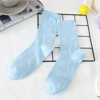 Chaussettes respirantes antidérapantes en polyester à paillettes, taille unique