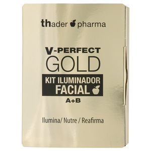 Kit Iluminador Facial V-Perfect Gold de Thader Pharma A+B - Product Image 1