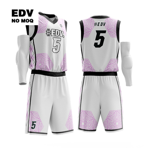 Pas de quantité minimale de commande Maillot de basket-ball personnalisé Maillot de basket-ball confortable - Product Image 3