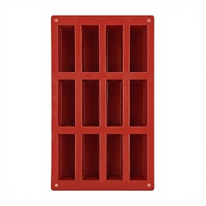 Molde Rectangular de Silicona de 2 Piezas, Decoradores de Pasteles, Resistente a Altas Temperaturas, Fácil de Desmoldar, para Pasteles de Chocolate, Repostería, Manualidades - Product Image 2